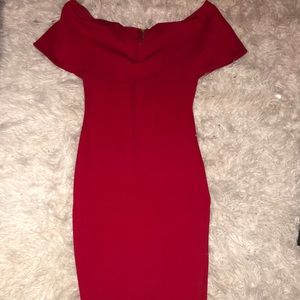 Windsor off shoulder dress